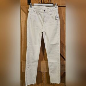 Old Navy White Skinny Jeans